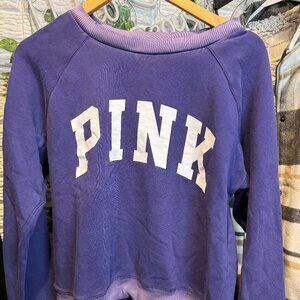 PINK BY VS Purple Pullover ***AS IS***